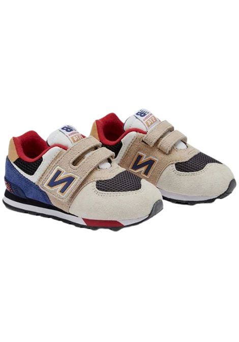 Suede children's shoes NEW BALANCE | 355980BEIGE
